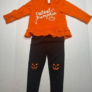 12-18 Month | Baby Girl Fall/ Pumpkin Outfit 🎃🍁